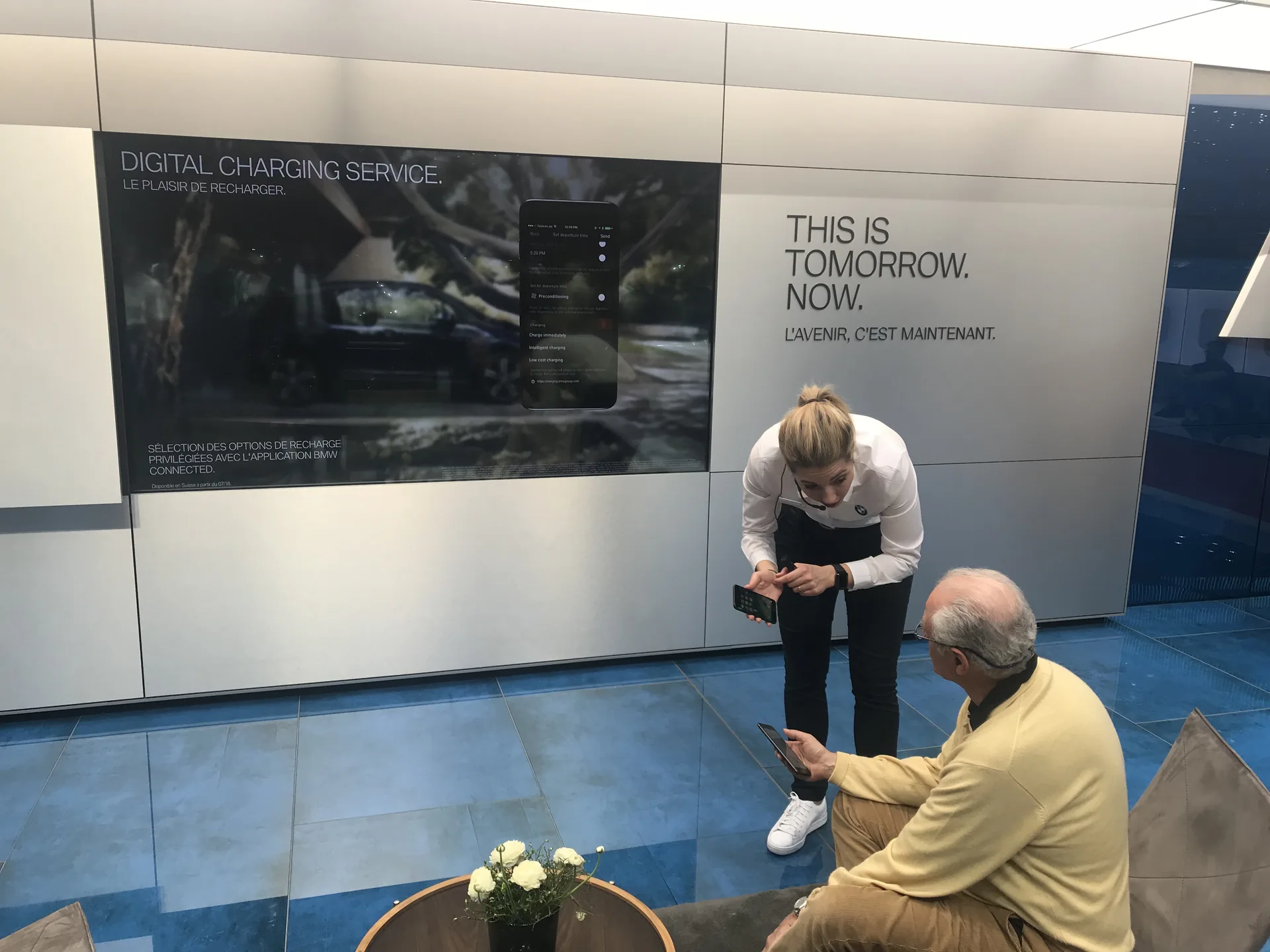 Mobile Product Genius – BMW digital charging service beratung