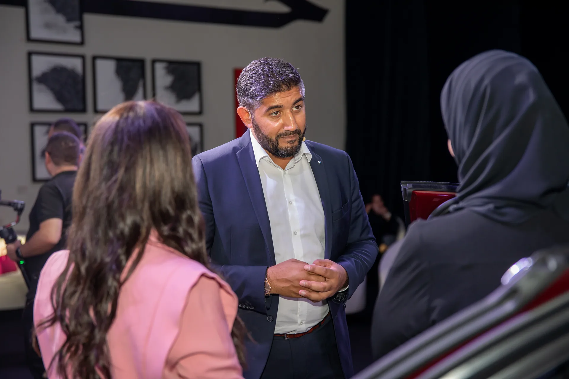 Mobile Product Genius – BMW kundengespraech networking event