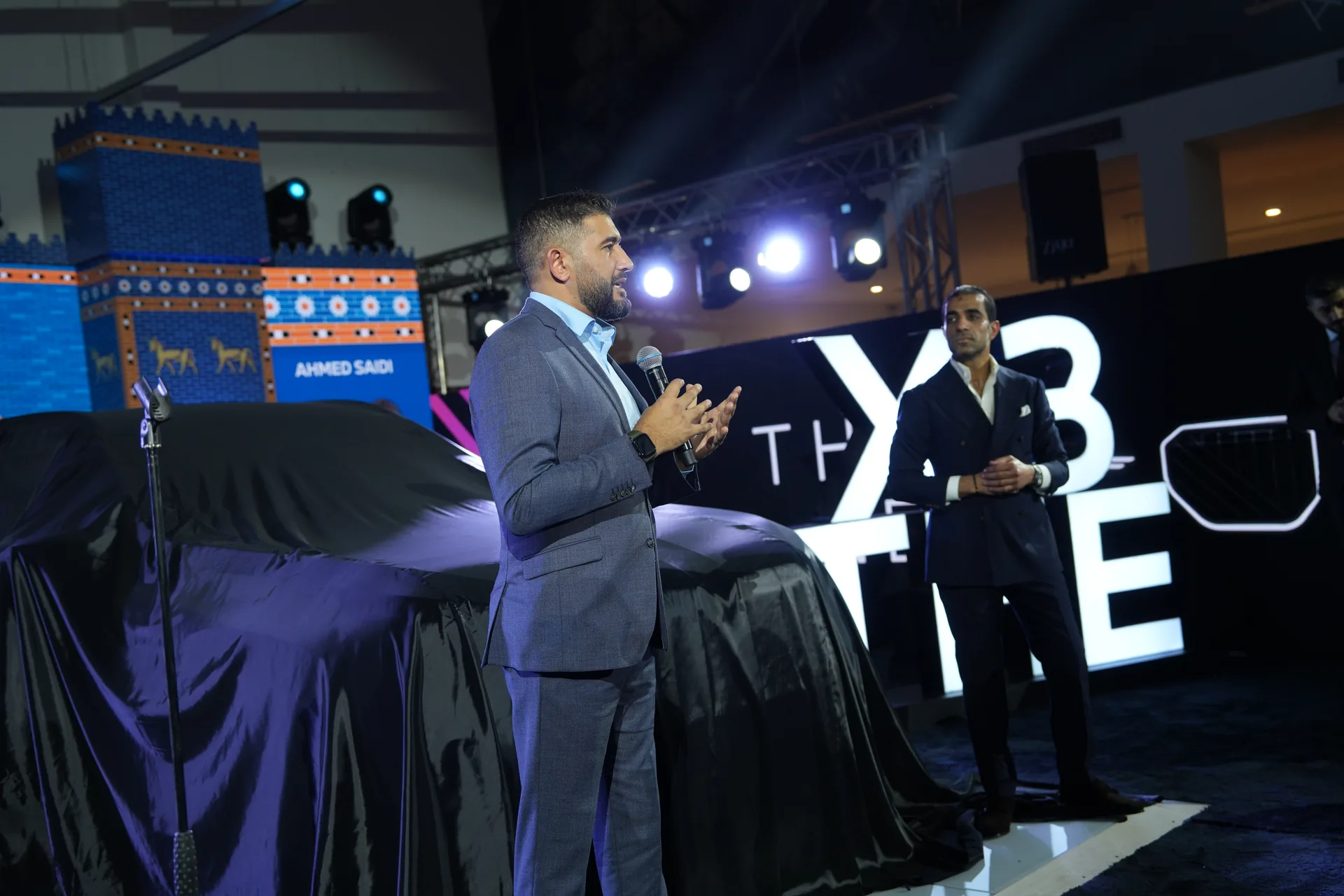 Mobile Product Genius – BMW x3 praesentation moderatoren buehne