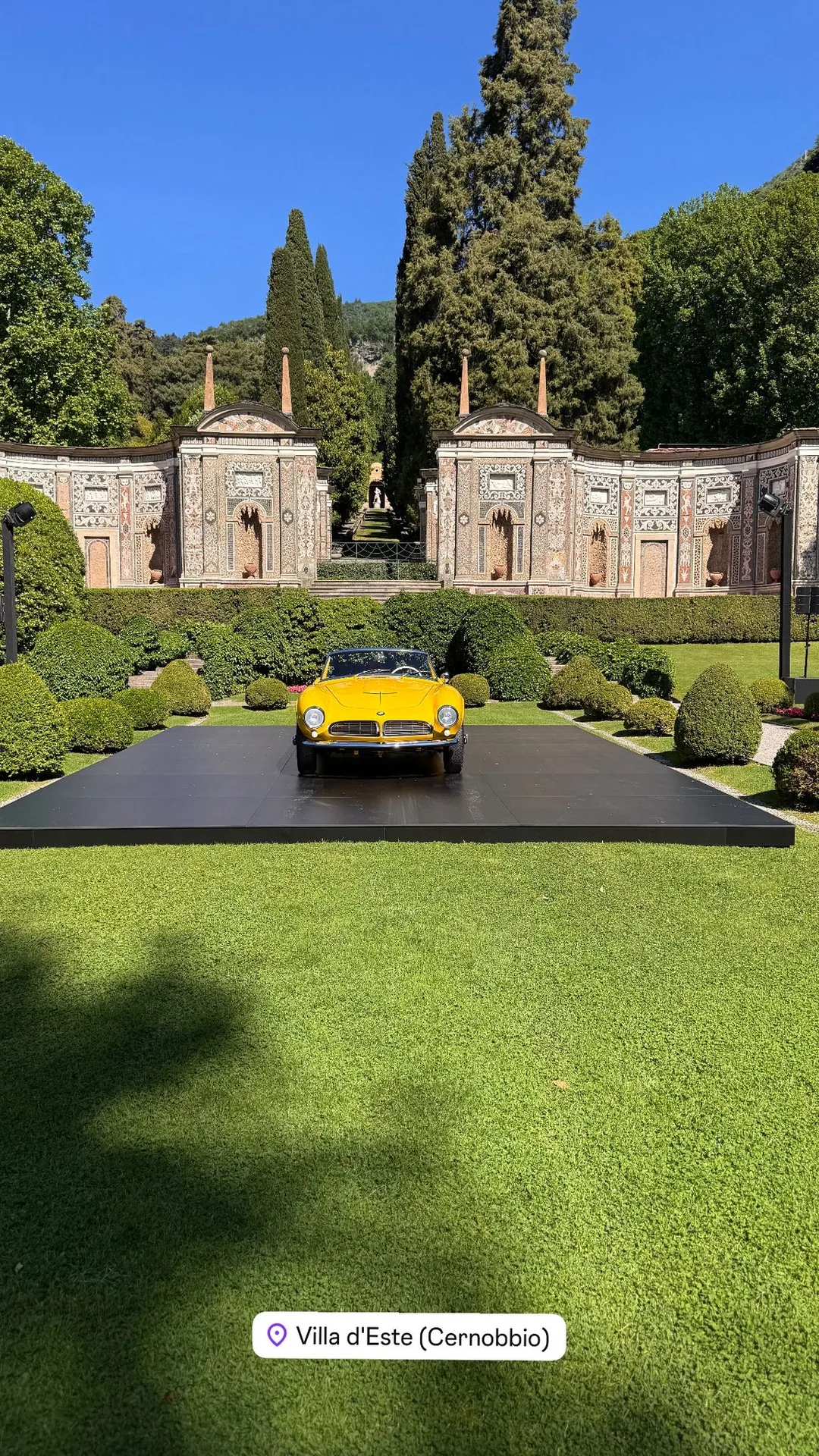 Mobile Product Genius – BMW 507 villa deste concorso