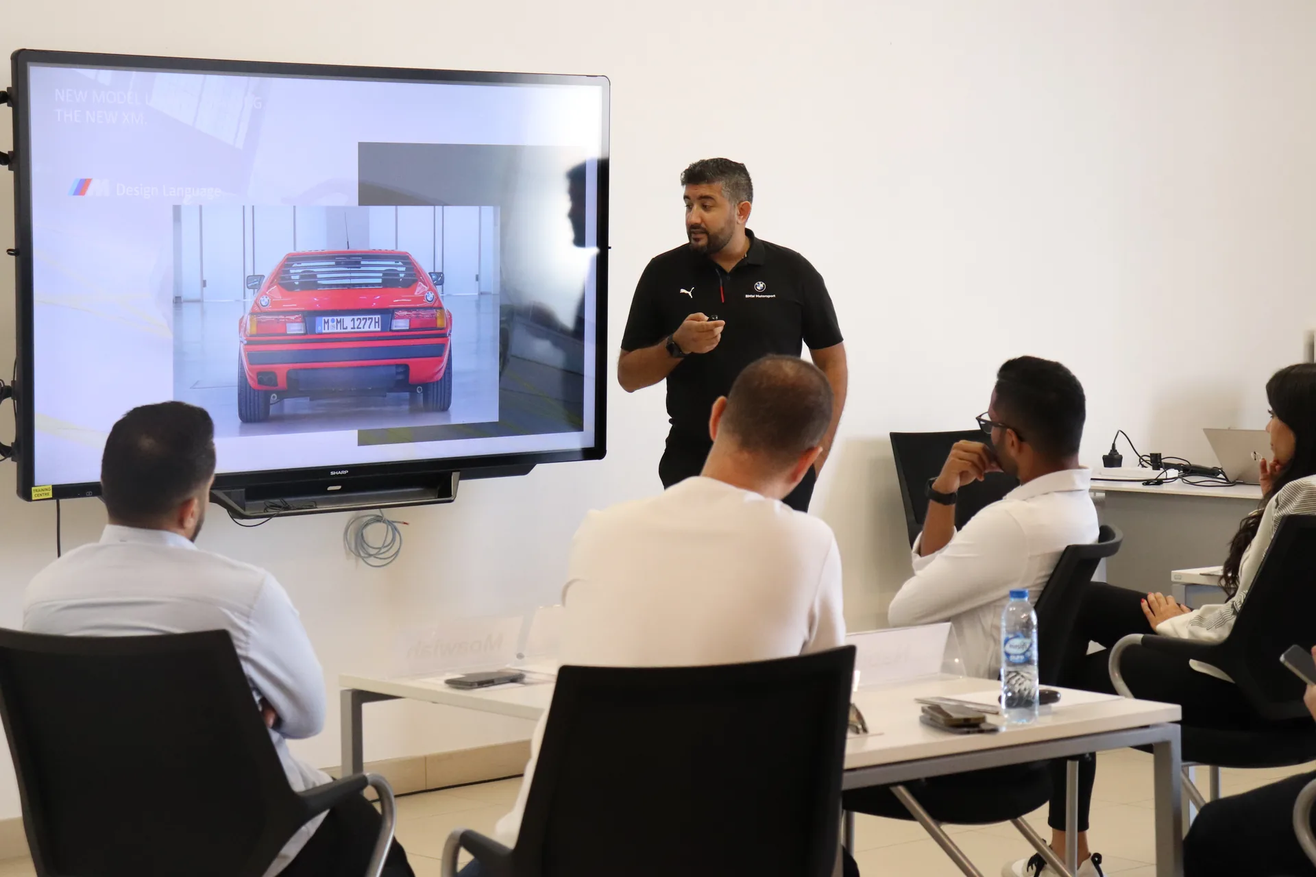 Mobile Product Genius – BMW schulung praesentation teilnehmer