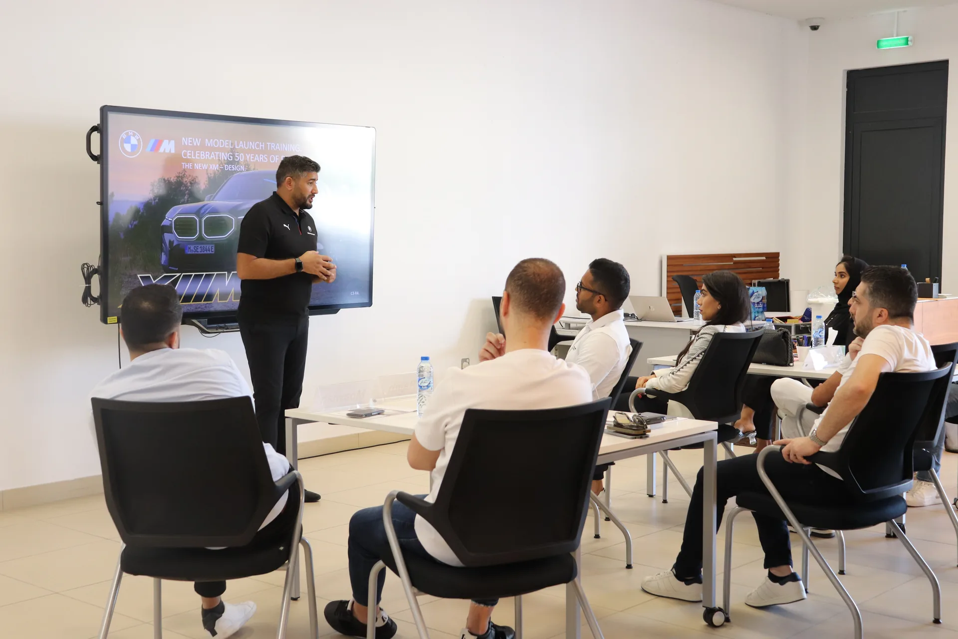 Mobile Product Genius – Schulungsraum teilnehmer praesentation